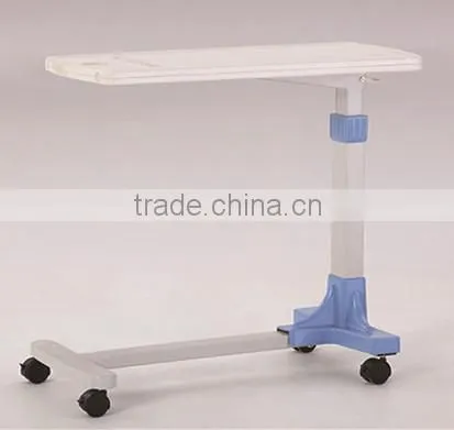 2016 F-33 ABS Hospital Movable Over Bed Table, Hospital Bed Dining Table