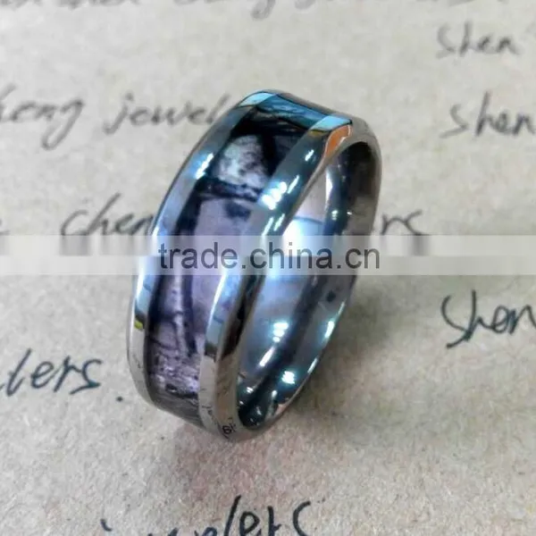 New Year Product Titanium Camo Rings for Unisex photo-5