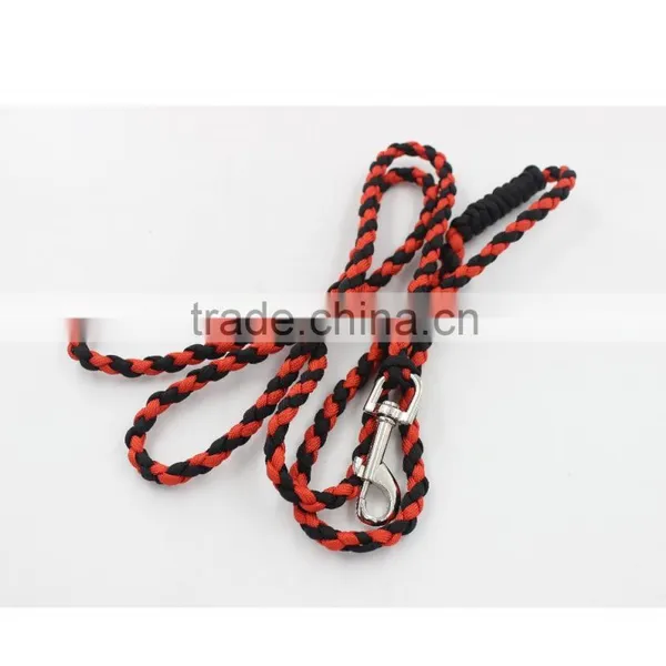 Braid Rope Dog Leash and Collar, Paracord Dog Leash