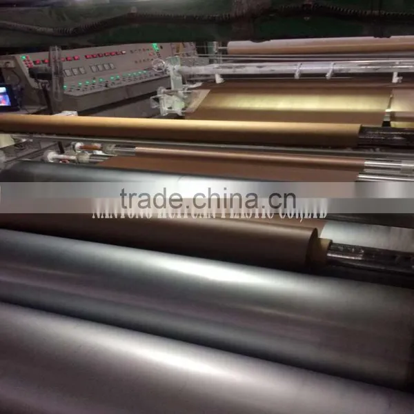 Huiyuan 2015 New Arrival Metallic Color PVC Plastic Film photo-3