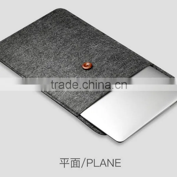 Wool Felt Sleeve Bag for Macbook, Laptop Envelope Handbag Carrying Bag Case photo-2