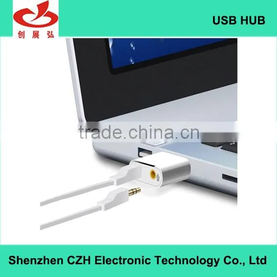New Model External USB Virtual 7.1 Channel Sound Card for PC photo-3