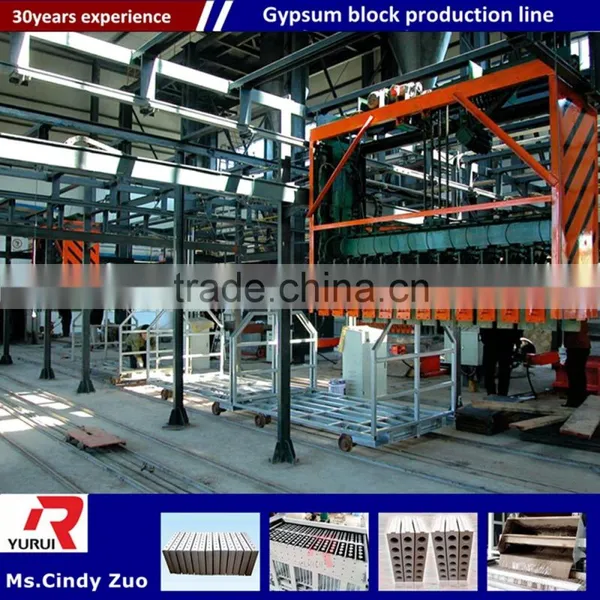 Gypsum Block Production Machinery/Hollow Gypsum Block Automatic Plant photo-2