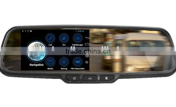 5inch Android Rearview Mirror With Bracket Gps Navigation+Google Storei+DVR+support SIM Card photo-2