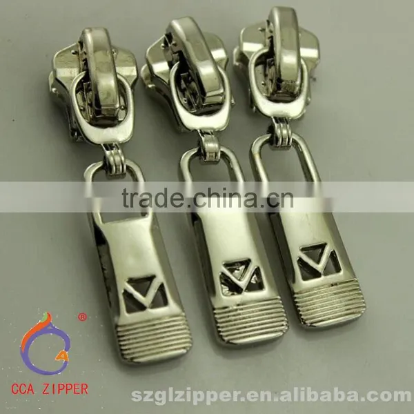 #5 Metal Zipper Slider for Jeans Garment Pouch Bag photo-3