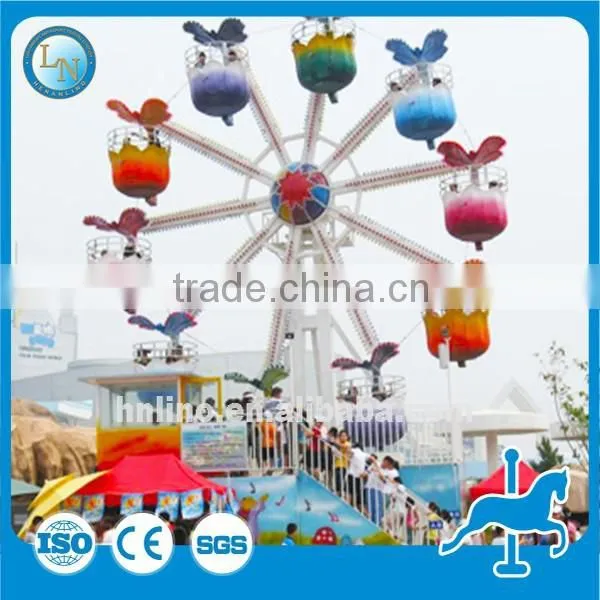 Save 10% Amusement Park Children Playground Kids Rides China Mini Ferris Wheel for Sale photo-2