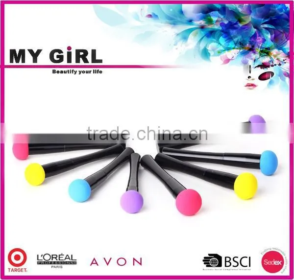 MY GIRL Unique Design Long Handle Powder Puff, Cosmetic Sponge Powder Puff photo-2