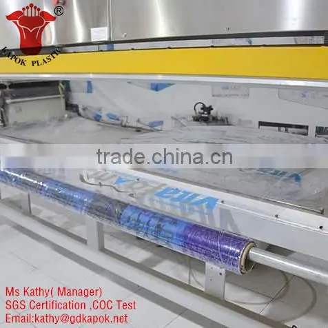 High Quality Soft PVC Packing Film With Logo