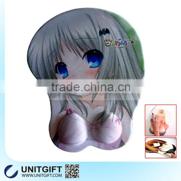 Cheap Price Big Boobs Cartoon Girl Mouse Mat photo-4
