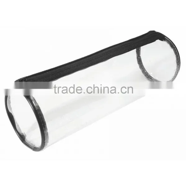 Wenzhou Cangnan Wholesale Clear Plastic Transparent Pvc Cylinder Shape Pencil Case for Man photo-3