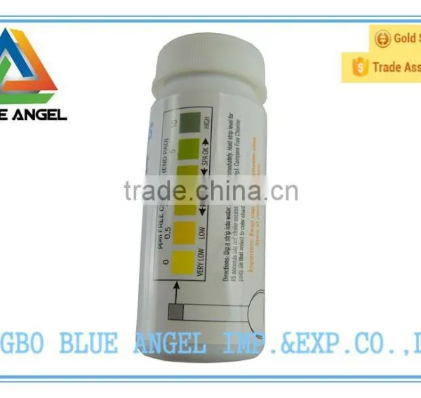 One Touch Test Strip for Chlorine, CL Test Strips for Pool and Spa Water photo-2
