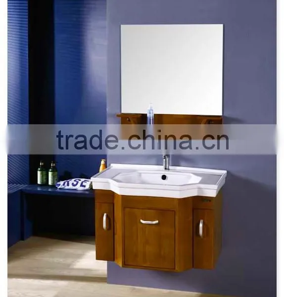 2016 Best Quality Solid Wood Bathroom Wall Cabinet Designs for Wholesale photo-4