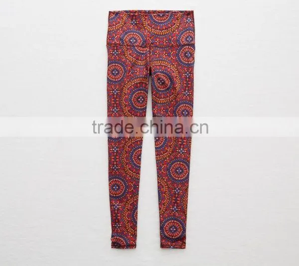 Wholesale Custom 2016 Latest Design Compression Tights Yoga Pant for Girl Running Yoga Pants for Women photo-3