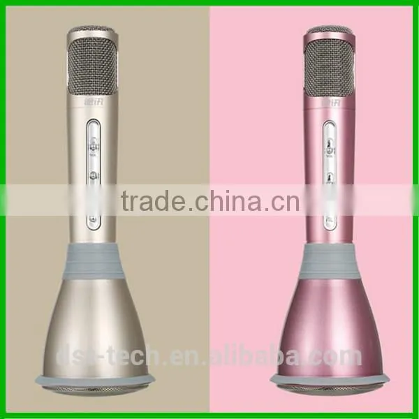 2016 Newest Bluetooth Wireless Mini Speaker Karaoke Microphone photo-2