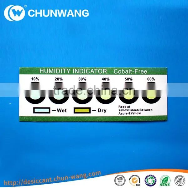 Best Price 6 Dots Cobalt Free Humidity Indicator Card for Electronic Products photo-4