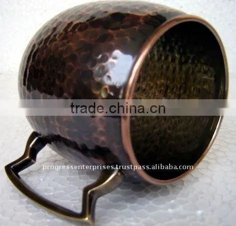 MANUFACTURER OF HAMMARED COPPER MUGS FOR Sminoff: Vodka