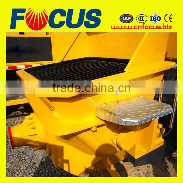 High Quality Electric Motor Portable Concrete Pump, 13MPa 90kw Trailer Concrete Pump photo-4