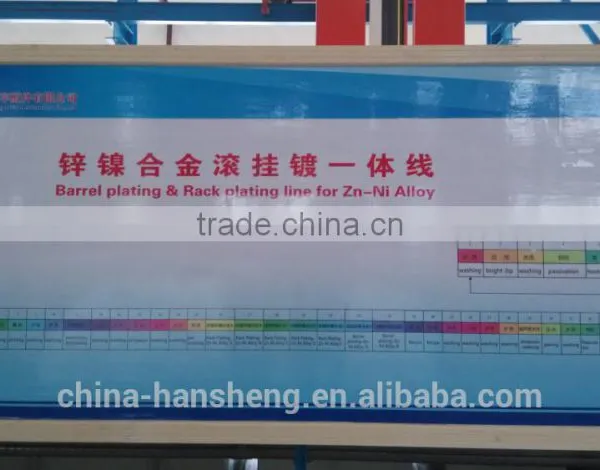 Barrel Plating & Rack Plating Line for Zinc-Ni Alloy photo-2