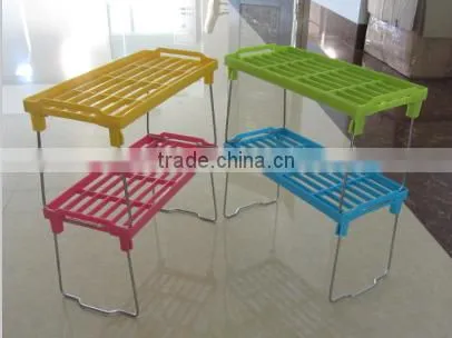 Plastic Storage Shelf & Rack for Sundries on Hot Sale