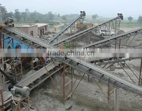 60-150 T/h, Smoothly Running Belt Conveyor With Long Life