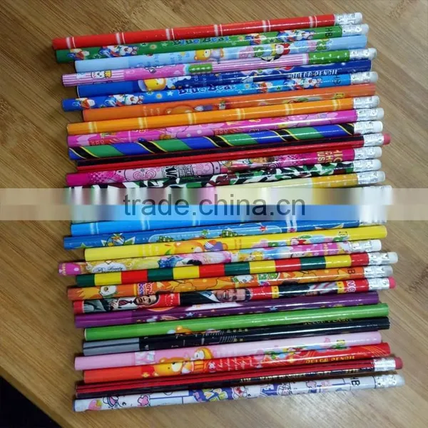 All Types of Standard Filmed HB Wooden Pencil With Customer Logo Printing photo-2