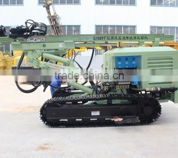 Hydraulic Portable Crawler Blasting Hole Mining Drilling Machine CTQ-G150YF photo-2