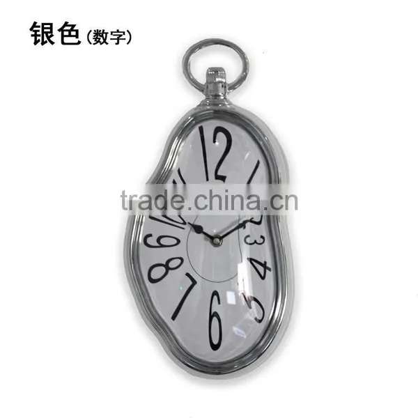 2015 the Newest Wall Quartz Clock Melting Wall Clock Novelty Home Decor Wall Clock Art Clock photo-6