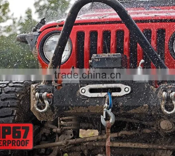 Waterproof 16800 lb Power Motor Truck Electric Winch photo-6