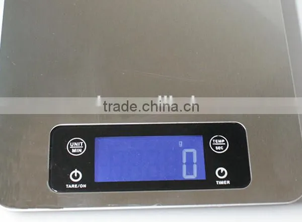 Best China Supplier Ultra Slim Electronic Digital Kitchen Scale photo-3