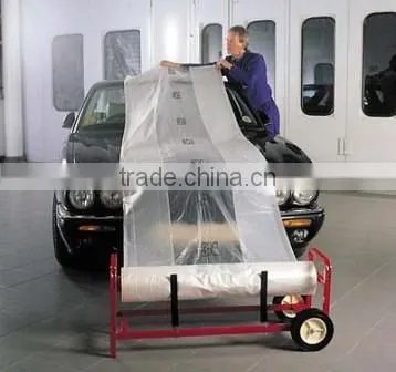Paintable HDPE Masking Film for Auto Paint, Plastic Sheeting photo-3