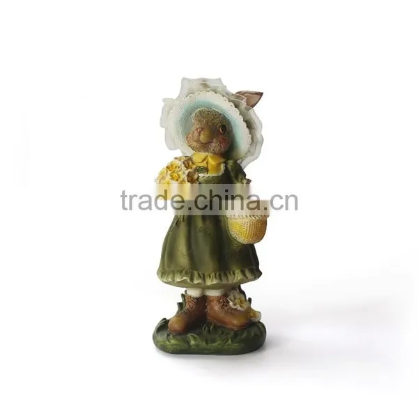 2015 Handmade Resin Rabbit Garden Sculpture photo-6
