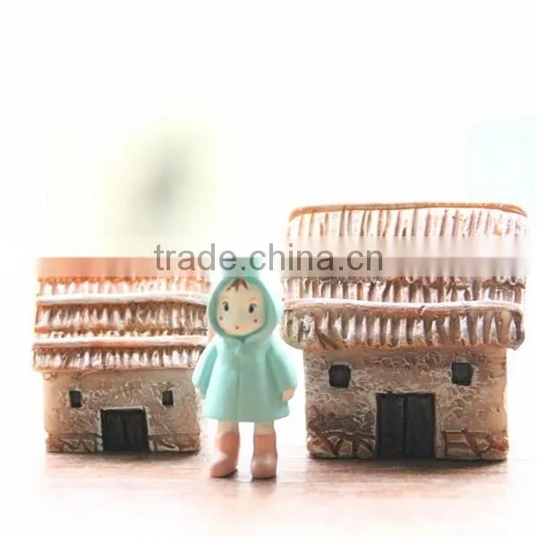 Zakka Aegean Sea Micro Landscape Accessories Resin Mini House Ornaments Crafts photo-2