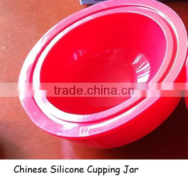 Hot Sale Traditional Chinese Silicone Cupping Jar Set,Massage Therapy Suction Apparatus silicone Cupping