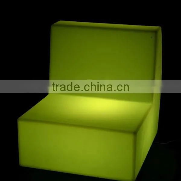 2015 Promtional Led Nightclub Sofa& Led Lighting Sofa Chair With Cushion photo-5
