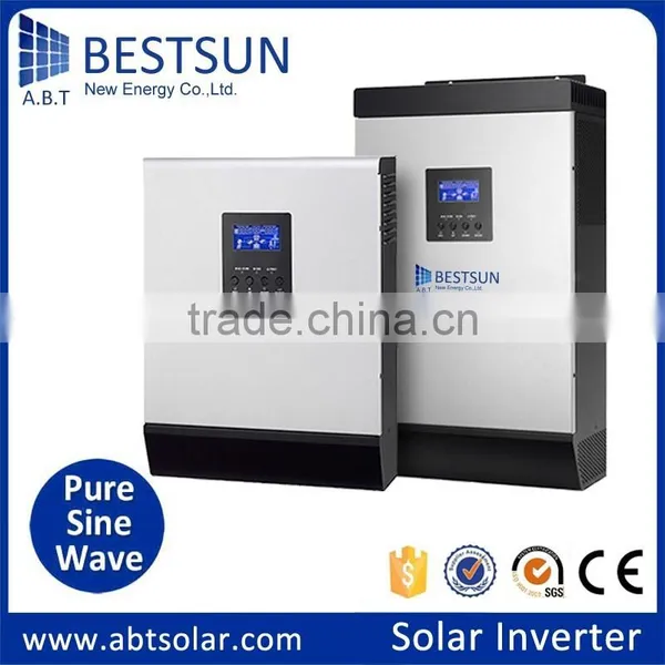 BESTSUN2016 New Design High Frequency Mppt Solar Hybrid Inverter 4KVA / 48V To 230V Mppt Solar Hybrid Inverter With Battery Back photo-2