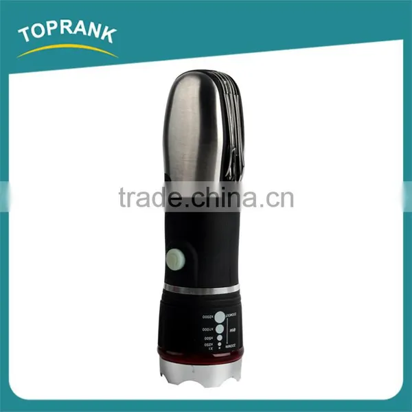 High Quality Outdoor Multifunction Mini Tools High Power Emergency Led Camping Flashlight photo-3