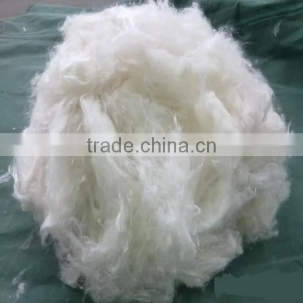White Viscose Staple Fibre VSF 6denier 102mm Length Anti-Bacteria Feature