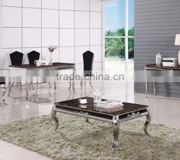 A8052 Marble Antique Dining Table and Chair Set photo-3