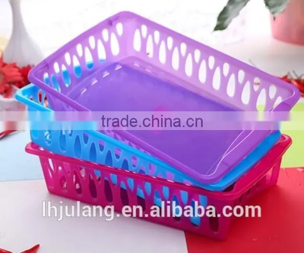 Useful BPA-Free Medium Size Plastic Washing Basket/ Fruit Vegetable Basket photo-2