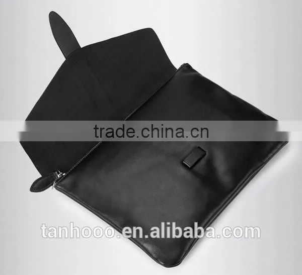 Simple Fashion Leather Messenger Men Bag photo-4