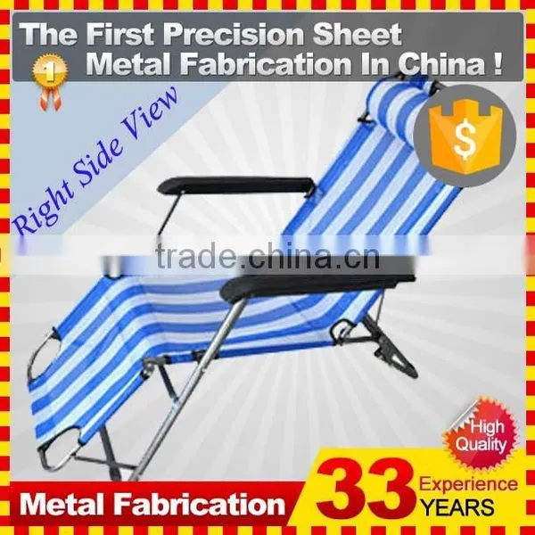 Lightweight Portable Folding Sun Lounger With Head Pillow photo-3