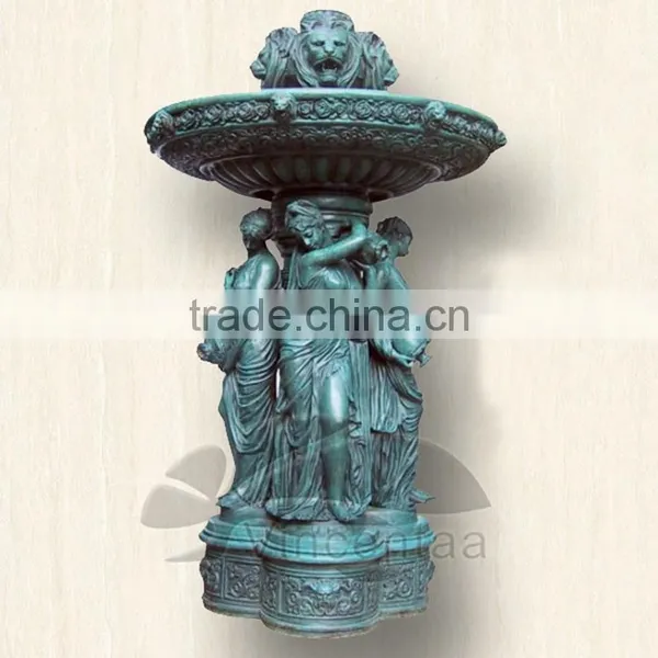 Popular Brass Fountain With Four Season Ladies photo-2