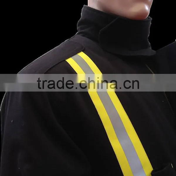 Fire Retardant Fireman Security 3m Reflective Safety Breathable Breathable Suit photo-5