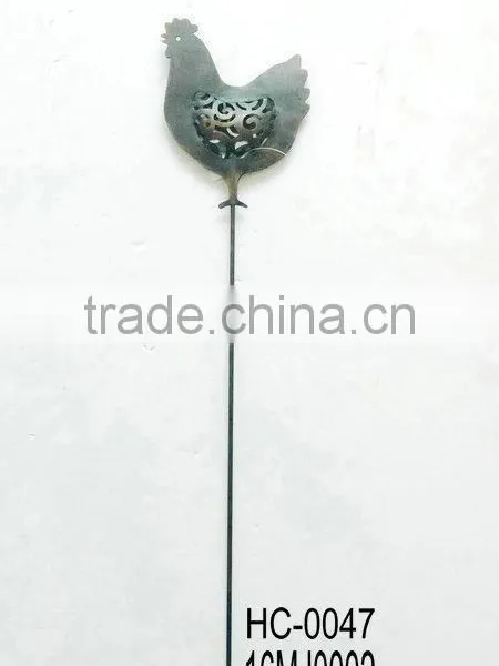 2016 Hot Selling Garden Metal Decoration/cock Decoration