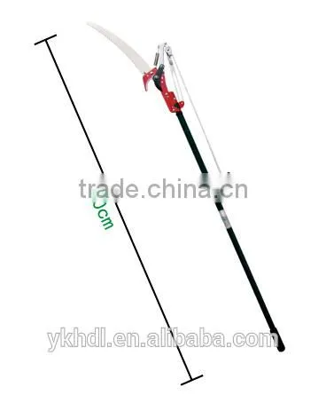 1.2m-2.4m Aluminum/steel/fiber PoleTelescopic Tree Pruner / Tall Tree Pruner and Saw / Long Handle Pole photo-5