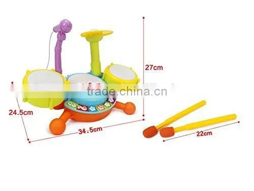 Dongguan Toys Kids Rock Band Drum Toy Set 1-3 Years Old From ICTC Factory photo-5