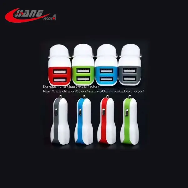 Changhua Factory Price Mobile Phone Usb Car Charger photo-4