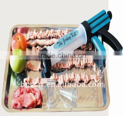 Manual Plastic Body Jerky Gun With Nozzles