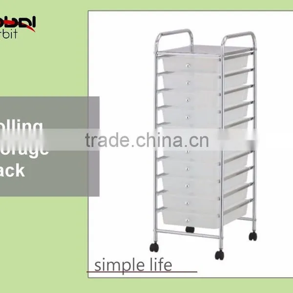 Home Organizer Multi-purpose Colorful Modern Design Stackable Plastic PP Storage Drawer photo-5
