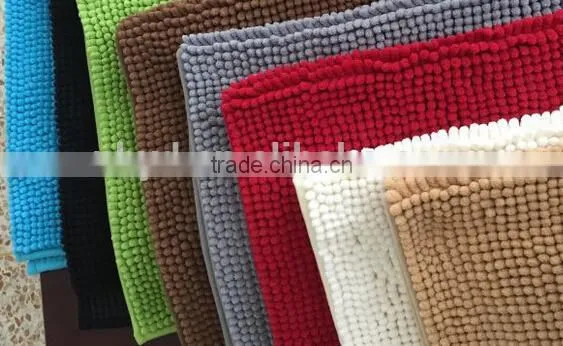2016 Wholesale Non-slip Microfiber Bath Mat Bathroom Mats photo-5
